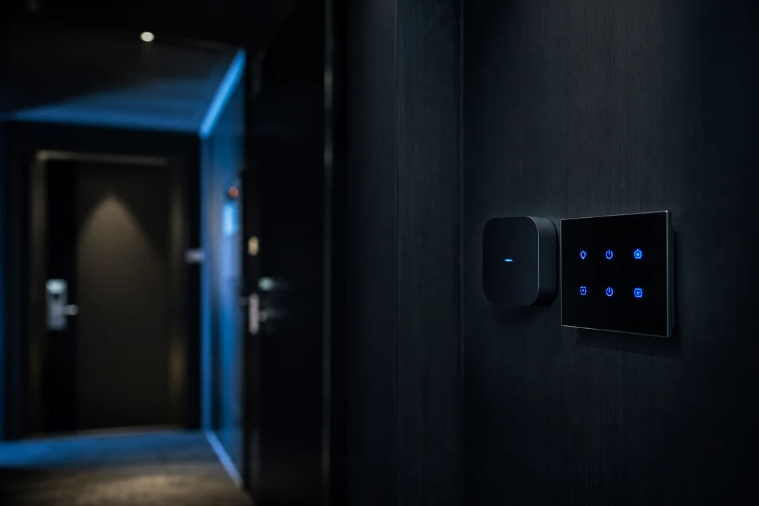 Wireless RCU guestroom control