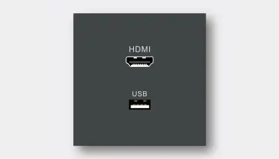 HDMI plus USB composite panel