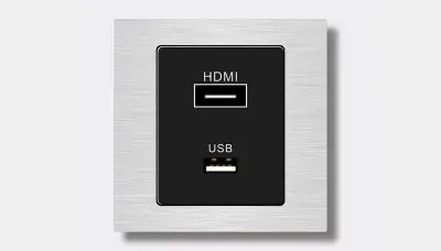 HDMI USB composite panel variant B