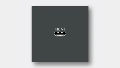 HDMI AV bedside outlet panel