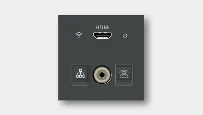 In-wall Wi-Fi AP panel model B