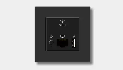 In-wall Wi-Fi AP panel model C