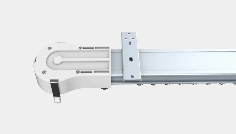 Curtain straight/curved track install kit