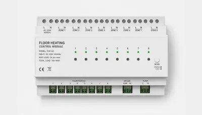 Floor heating control module