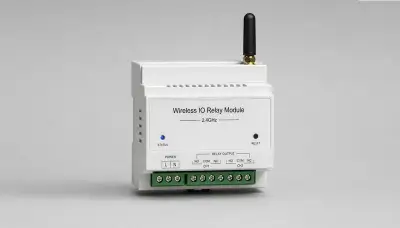 Wireless relay I/O module