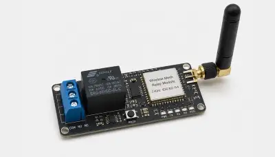 Mesh wireless relay module