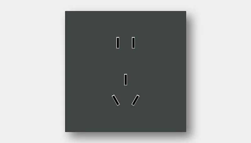 Five-outlet / dual / wall outlet (China standard)
