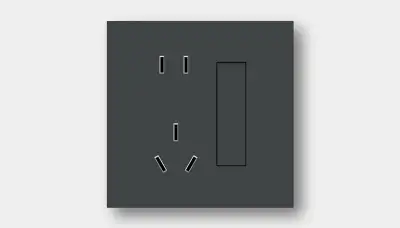 Five-gang switched GB outlet model A