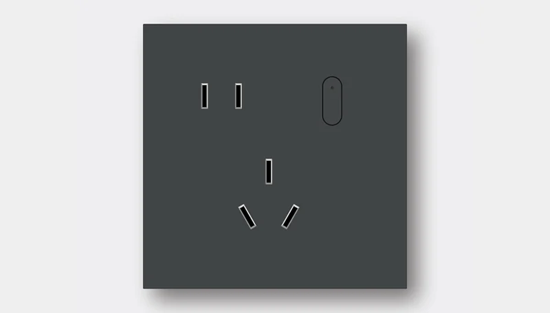 Switched socket (five-outlet) Model B