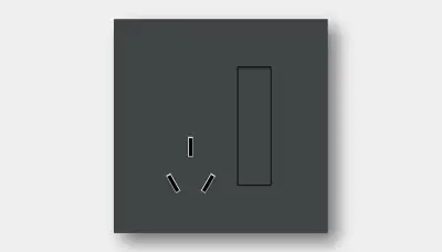 Three-gang switched GB outlet model A