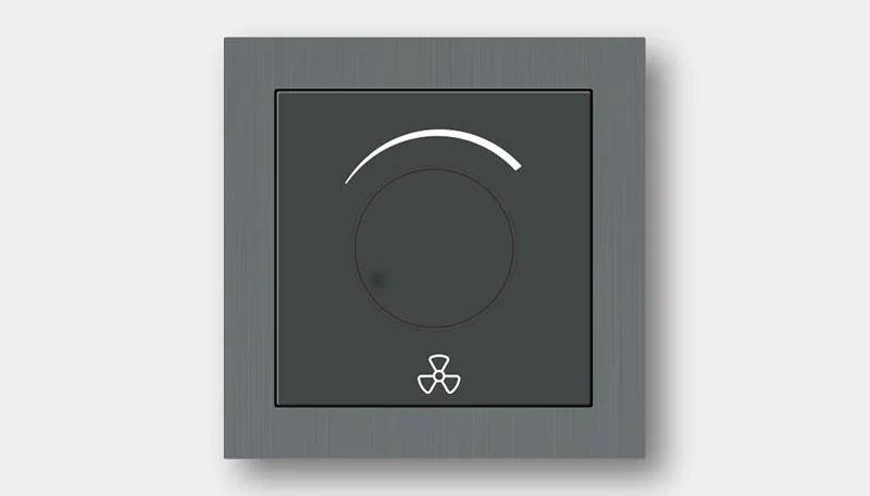 Fan speed control panel
