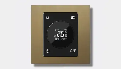 RS485 thermostat panel 86mm