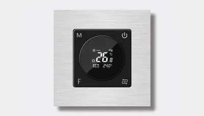 RS485 thermostat panel 86mm