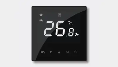 RS485 thermostat panel 86mm