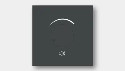 Doorbell tone selection sign panel