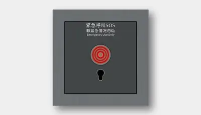 Emergency SOS switch panel