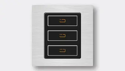Bedroom multi-point lighting switch — finish G