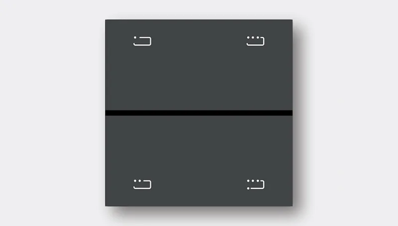Four-circuit lighting switch