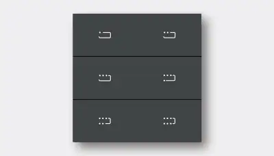 Suite multi-zone lighting switch