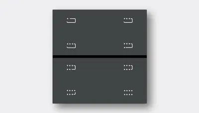 Whole-room lighting switch panel