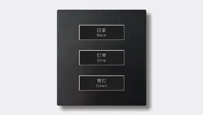 Hotel room smart control panel