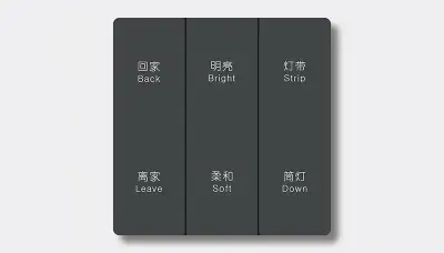 Guestroom smart control panel