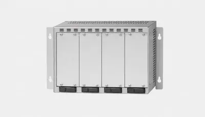 4-slot modular RCU chassis