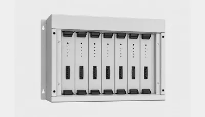 7-slot modular RCU chassis